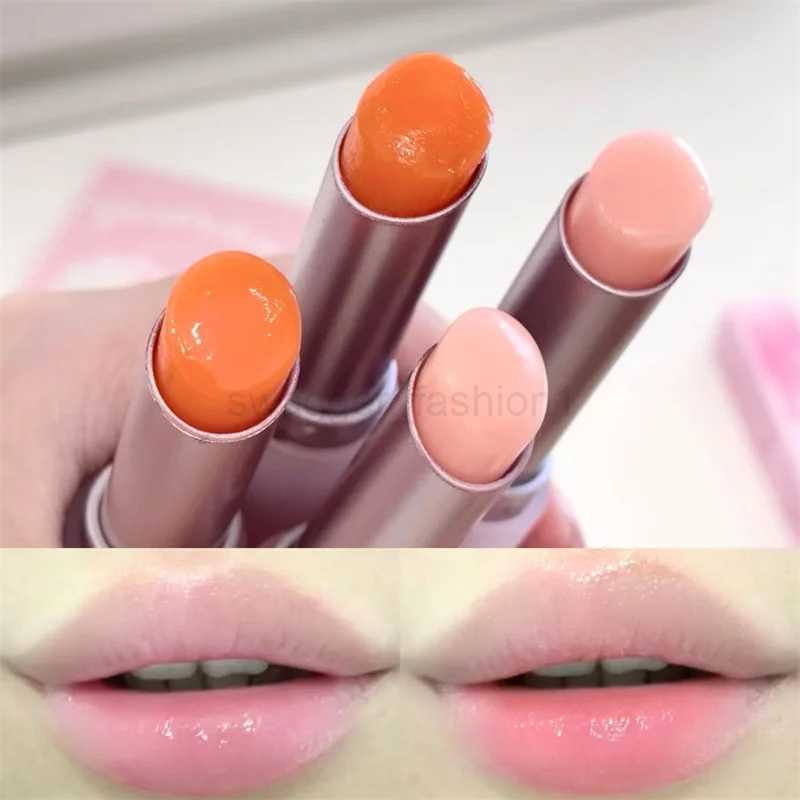 1pc Warm Change Lip Balm Moisturizing Anti-dry Lips Balm Easy To Carry Anti-cracking Lipstick Colored Lip Tint Makeup Lip GlossXJ240812