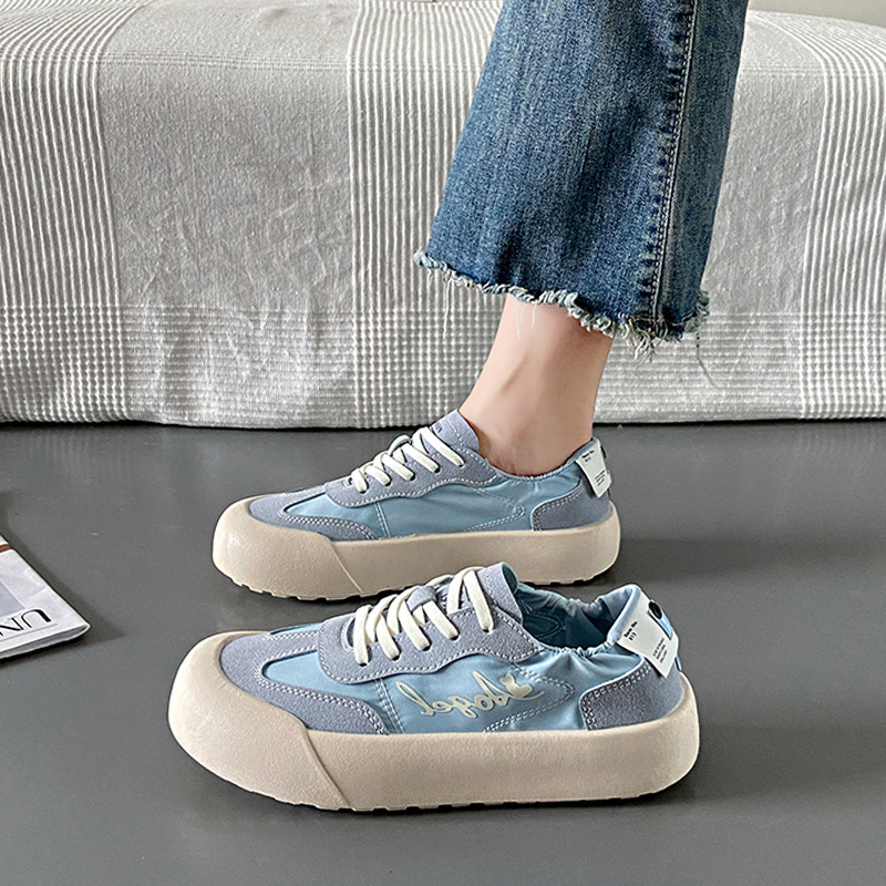Ddmysports Summer New Breathable Little White Casual Board Umbrella Cloth Student Korean Versatile German Training Shoes Female BT Outdoor