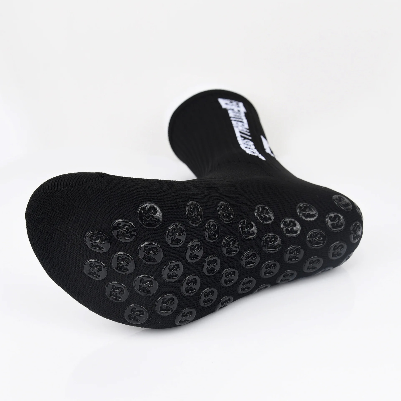 4PairsLot FS Football Socks Style Round Silicone Suction Cup Grip Anti Slip Soccer Sports Men Baseball Rugby 240805