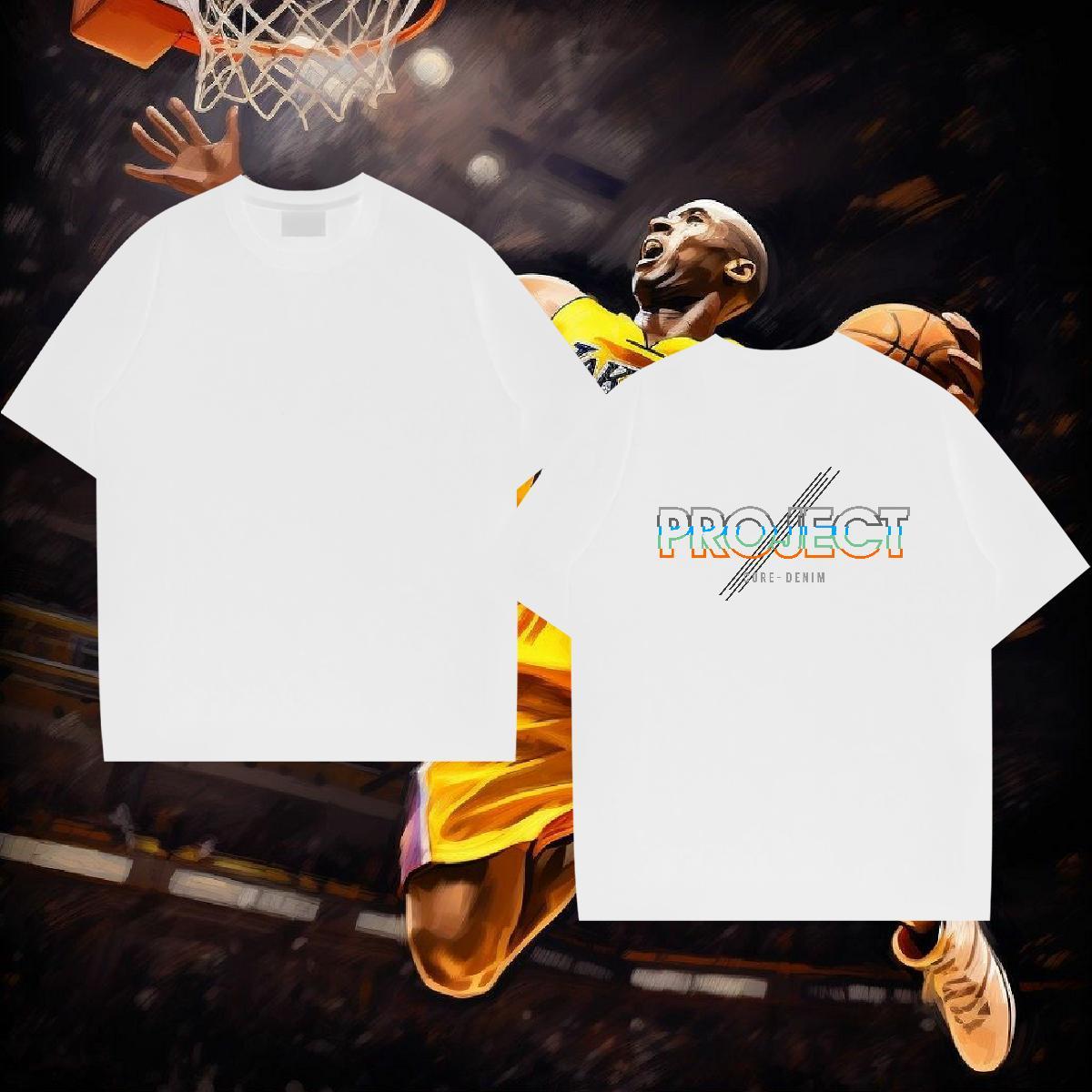 New T shirt letter Tshirts 100% Cotton 230g Sport High Quality Anime Breathable Short Sleeve Tshirt for Man Woman