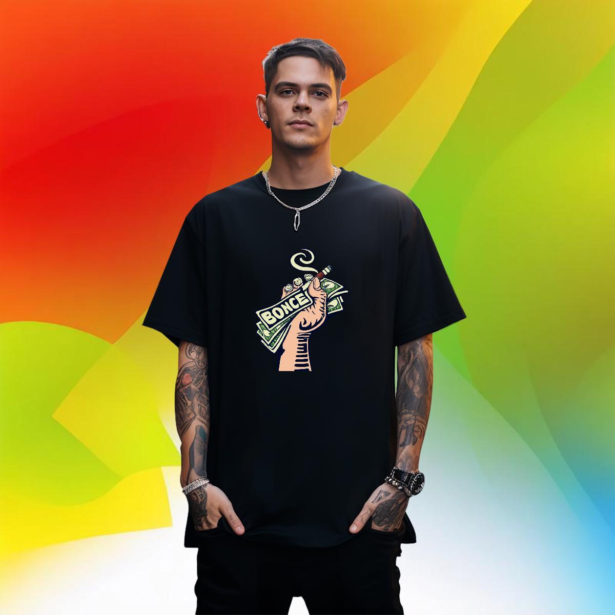 New Man T Shirts skull Wear 230g Cotton Sports Casual Loose Fit Skull Breathable Short Sleeve Tshirt for Man Woman