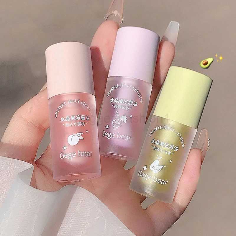 Crystal Jelly Lip Oil Plumping Hydrating Jelly Lip Gloss Lasting Moisturizing Transparent Lip Oil Balm Long Lasting Glow OilXJ240812