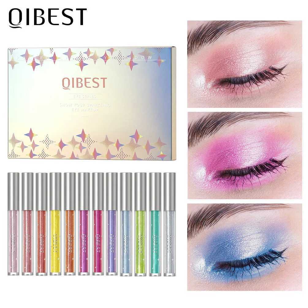 12pcs/Set Diamond Glitter Liquid Eyeshadow Pearlescent High Gloss Super Shimmer Glitter Sequins Multicolor Eye Makeup Set For MCL240812
