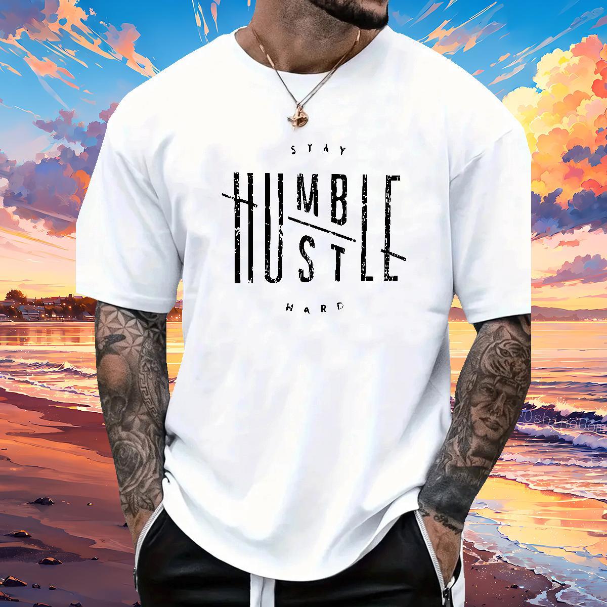 Unisex Men Tops Tees letter 230g Cotton Street Casual Pure Cotton T Shirt For Man Custom Print Oversized Fashion Casual Tee Shirt