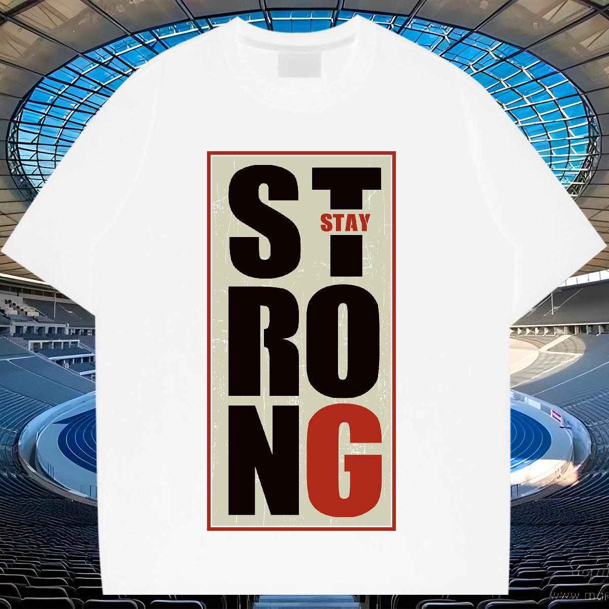 Customized T Shirt For Man letter Tops 100% Cotton 230g Daily Wear Designer Plus Size Custom Pure Cotton Men Tees