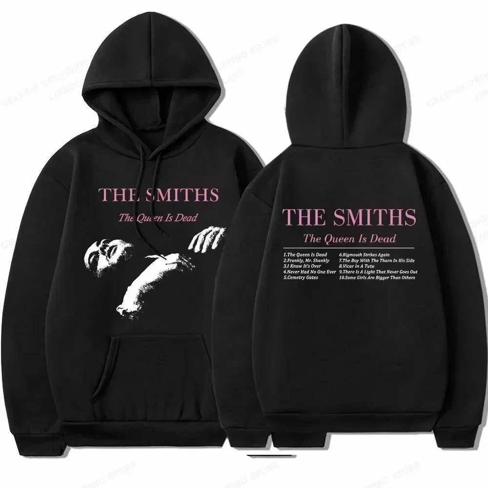 Men Fashion Hoodies Y2k Sweatshirts Women Sweats Rock Band Hoodies Boy Coats Sportwear Tracksuits Punk The Smiths HoodiesXJ240812