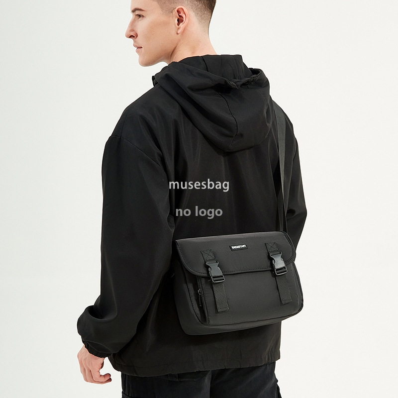 College crossbody bag men's fashion brand shoulder bag casual large capacity crossbody backpack day messenger bag boys