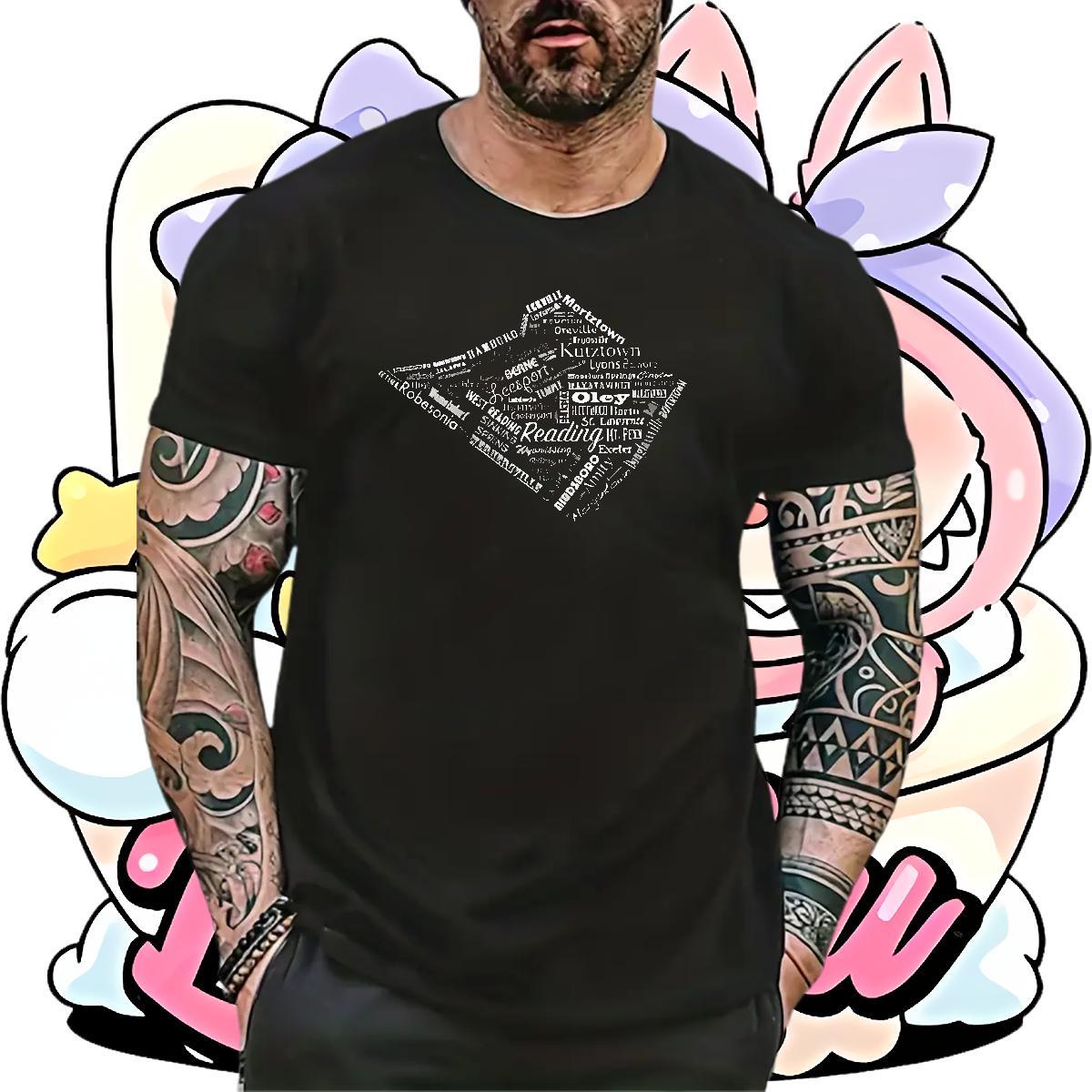 Classic Men Clothes T-Shirt math 100% Cotton 230g Sport O-Neck Short Sleeve Men T Shirts White Plus Size Fashion Designer Tops Shirt