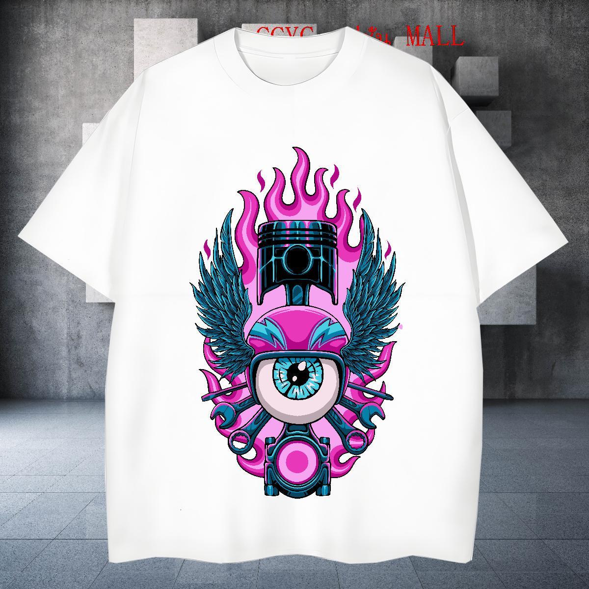 Comfortable Tshirt for Man Woman ET 100% Cotton 230g Casual Breathable T-Shirts for Men Custom Big Size Designer Fashion Clothings