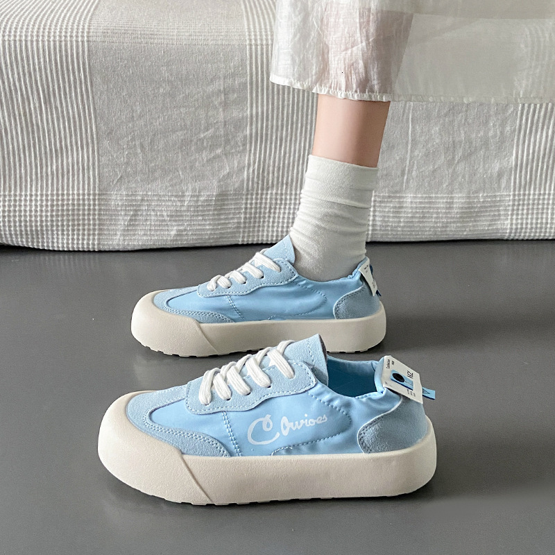 Ddmysports Summer New Breathable Little White Casual Big Ead Versatile Korean Board Thick Sole Matsuke Shoes Female R Outdoor