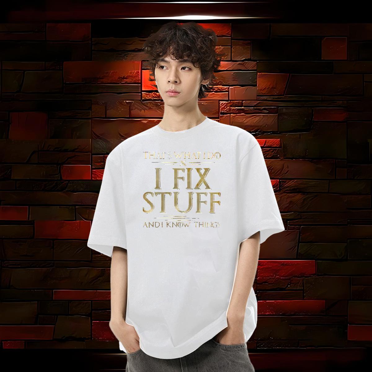 Fashion T-Shirts for Men letter Tees Shirts 230g 100% Cotton Daily Outfit Popular Custom Print Oversized Short Sleeve Soft Men Tops Tees