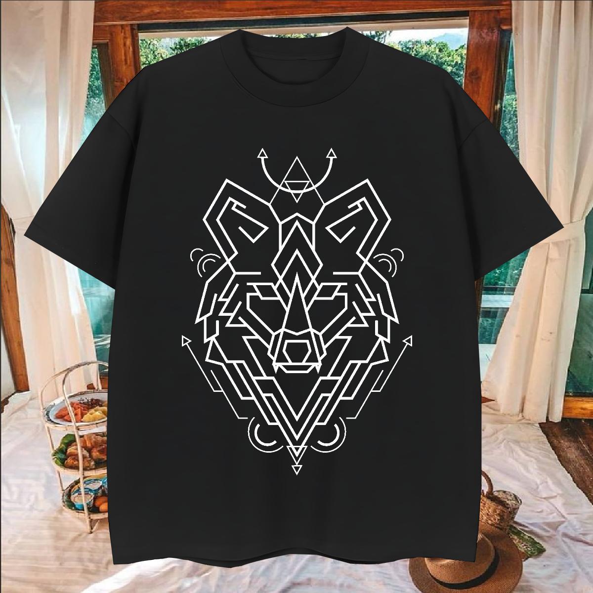 DIY Men T Shirts 230g 100% Cotton Men Tops Tees Anime Printing Street Pure Cotton Custom Printing Cool Clothes