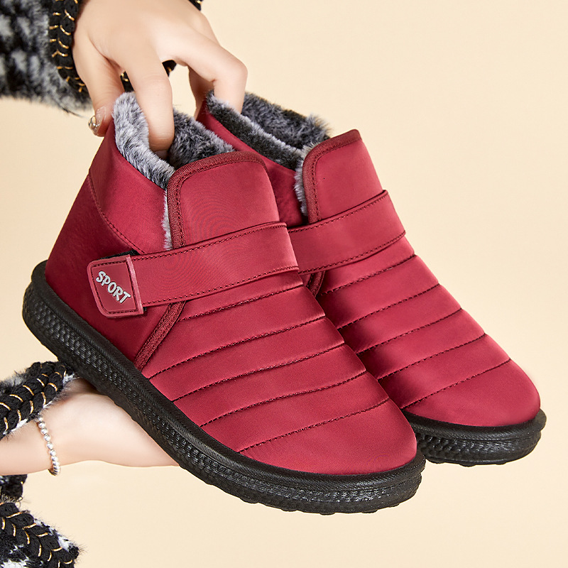 Ddmysports Snow Winter New Tiktok Live Broadcast Warm Short Boots Students Flocked Thick Cotton Shoes Outdoor Shoes
