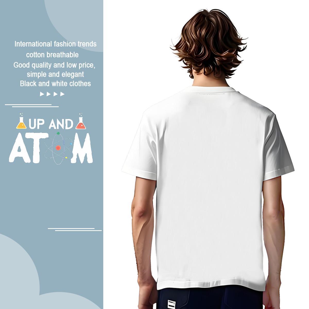 Cool Design Men Clothes T-Shirt letter 100% Cotton 230g High Street Hip Hop Pure Cotton T-Shirts DIY Fashion Design Top Tees