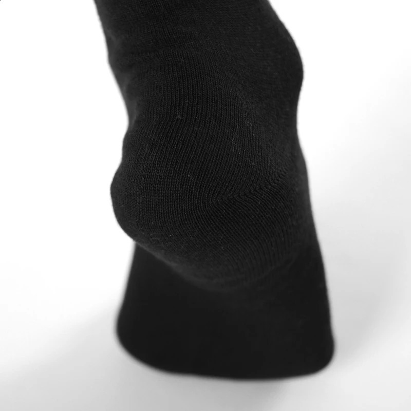 MatchUp Men Bamboo Black Socks Breathable Business Dress 6 PairsLot y240812