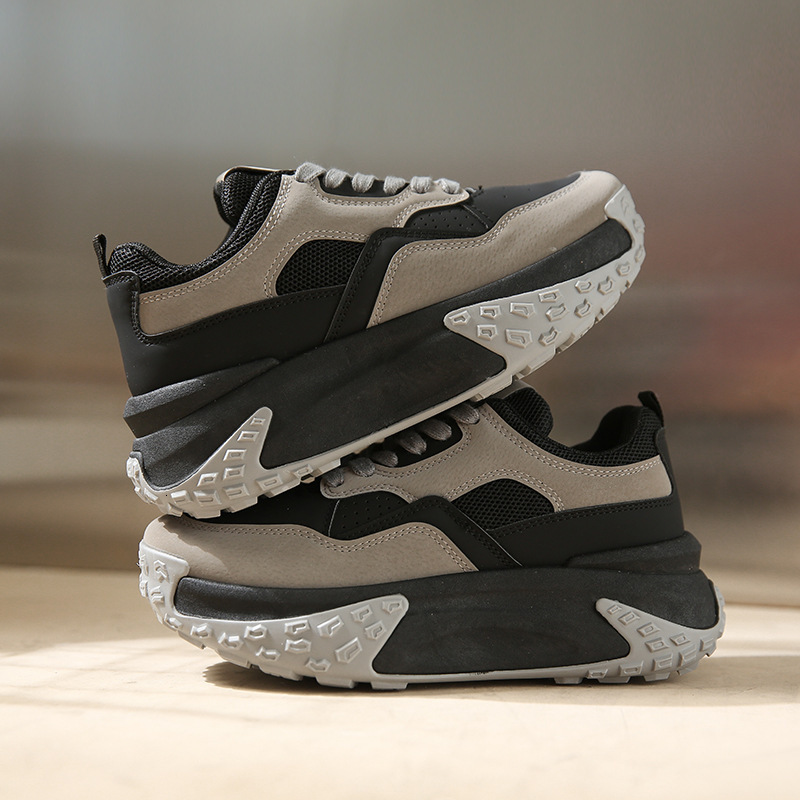 Ddmysports Spring New Thick Sole Dad For Female Students Versatile Matsuke Shoes Elevated Casual Sports CZ Outdoor
