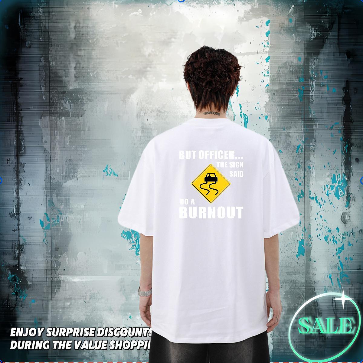 Classic Casual Men T Shirts letter Tops Tees 230g Pure Cotton Daily Outfit Brand Skull O-Neck Short Sleeve Mens Tshirts
