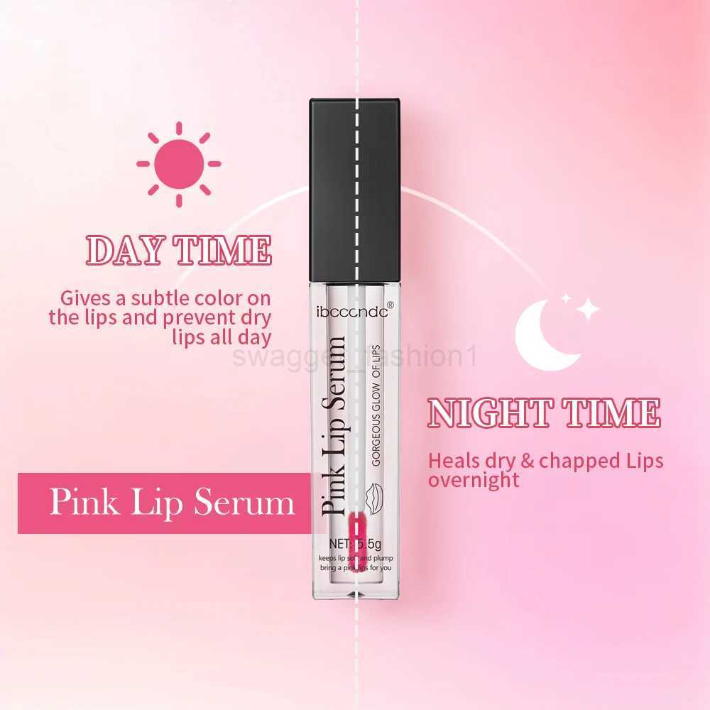 Pink Lips Serum Lip Balm Plumper Serum Reduces Fine Lines Brighten Lipgloss Anti-Drying For Women Pink Lips Instant VolumisingXJ240812