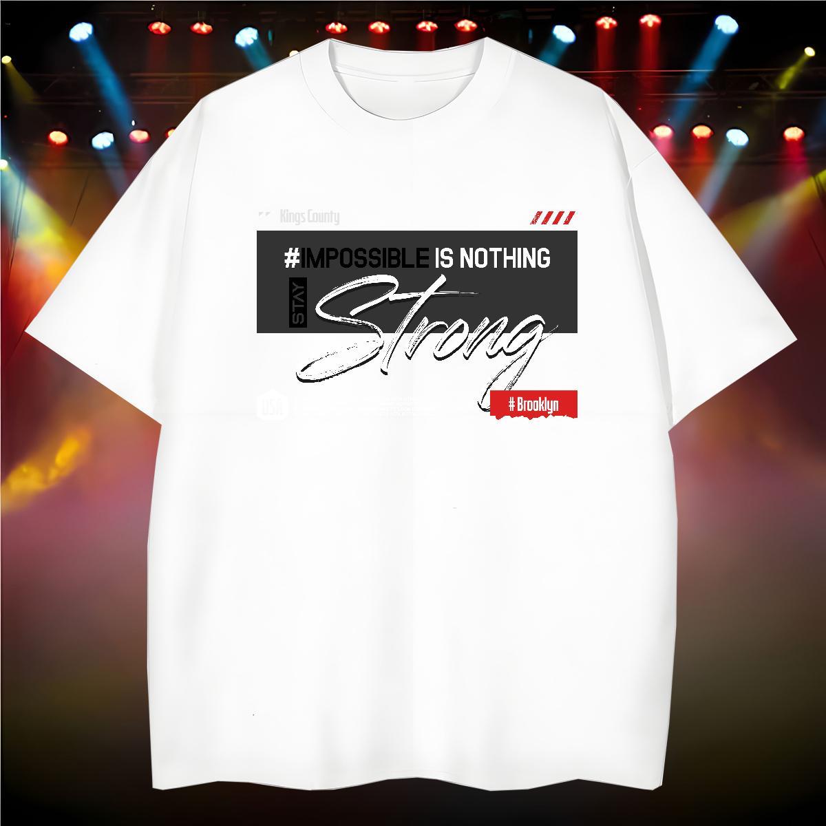 Brand 230g Cotton Men T Shirts letter Daily Outfit Couples T Shirts Tshirts O-Neck Short Sleeve Unisex Oversized