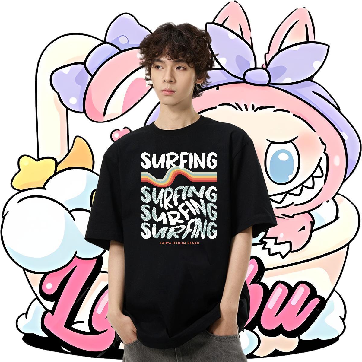 TOP Quality Tshirt for Man Woman Sport 230g 100% Cotton Plus Size Custom Breathable Crew Neck letter T Shirts Men Designer Fashion Wear
