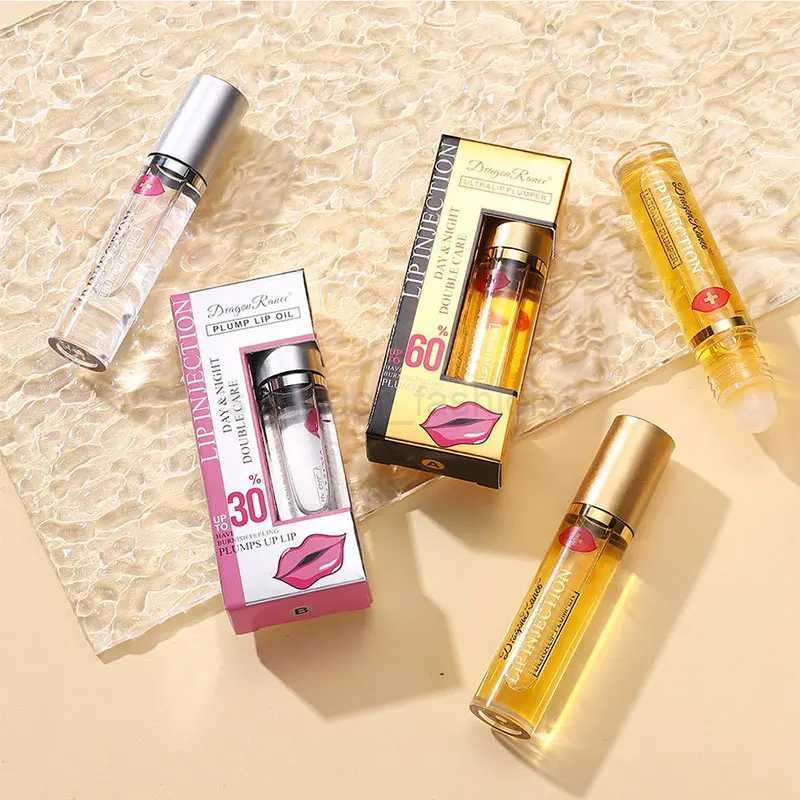 Volumising Lip Plumper Oil Lip Enhancer Lip Gloss Plumping Serum Moisturizing Anti-Wrinkle Lipstick Sexy Lip Care MakeupXJ240812
