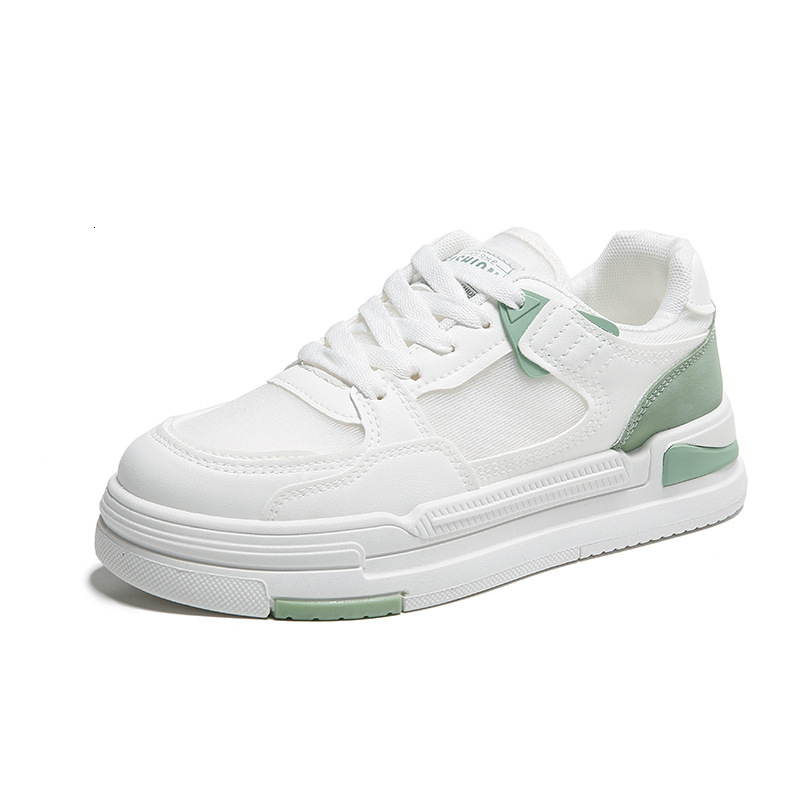 Ddmysports Spring New Instagram Korean Edition Little White Female Students Thick Sole Versatile Casual Sports Board Shoes Street Shoot B Outdoor