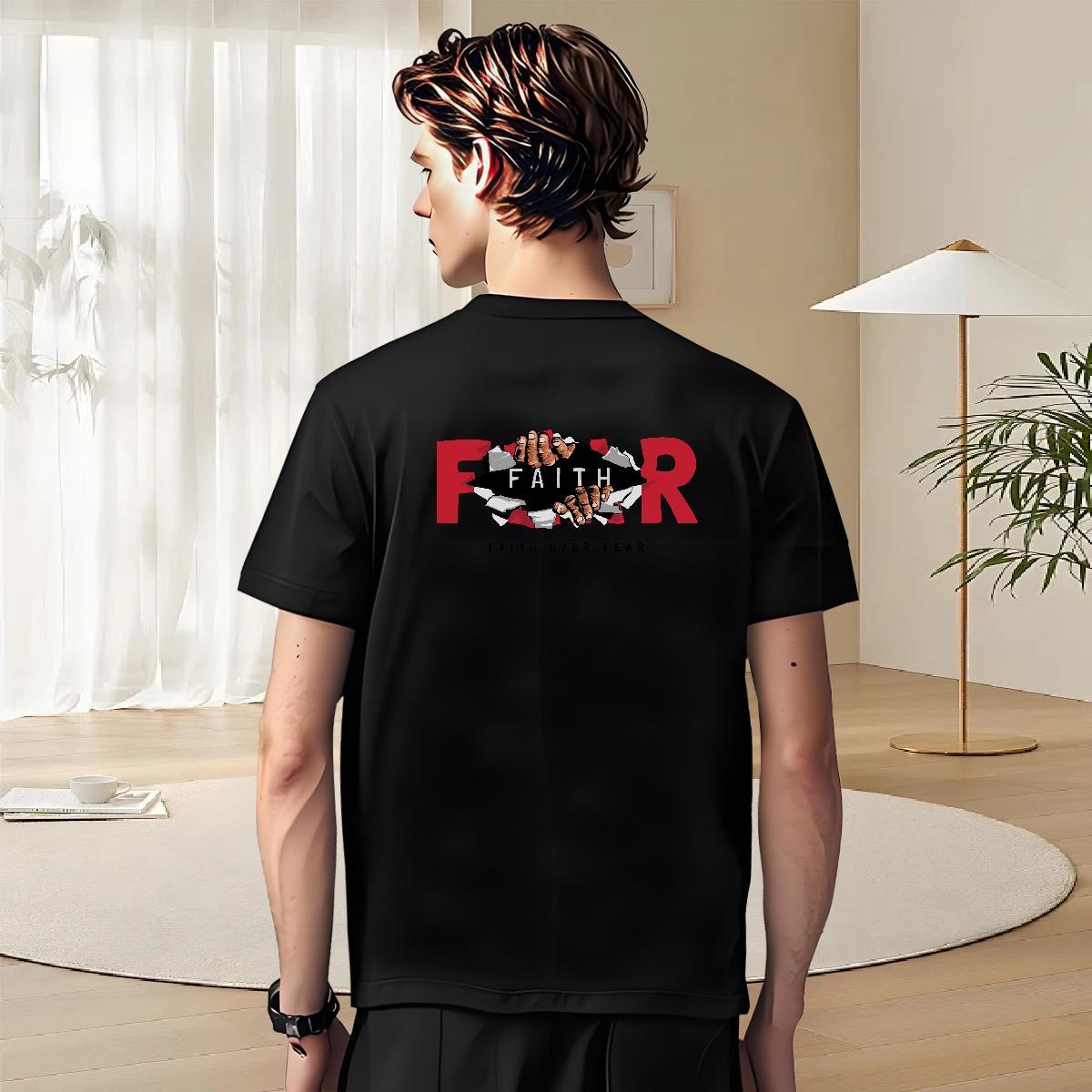 2024 Summer T Shirt For Man letter Tops Tees 230g Cotton Daily Wear High Quality Asian Size O Neck Short Sleeves Couples T Shirts