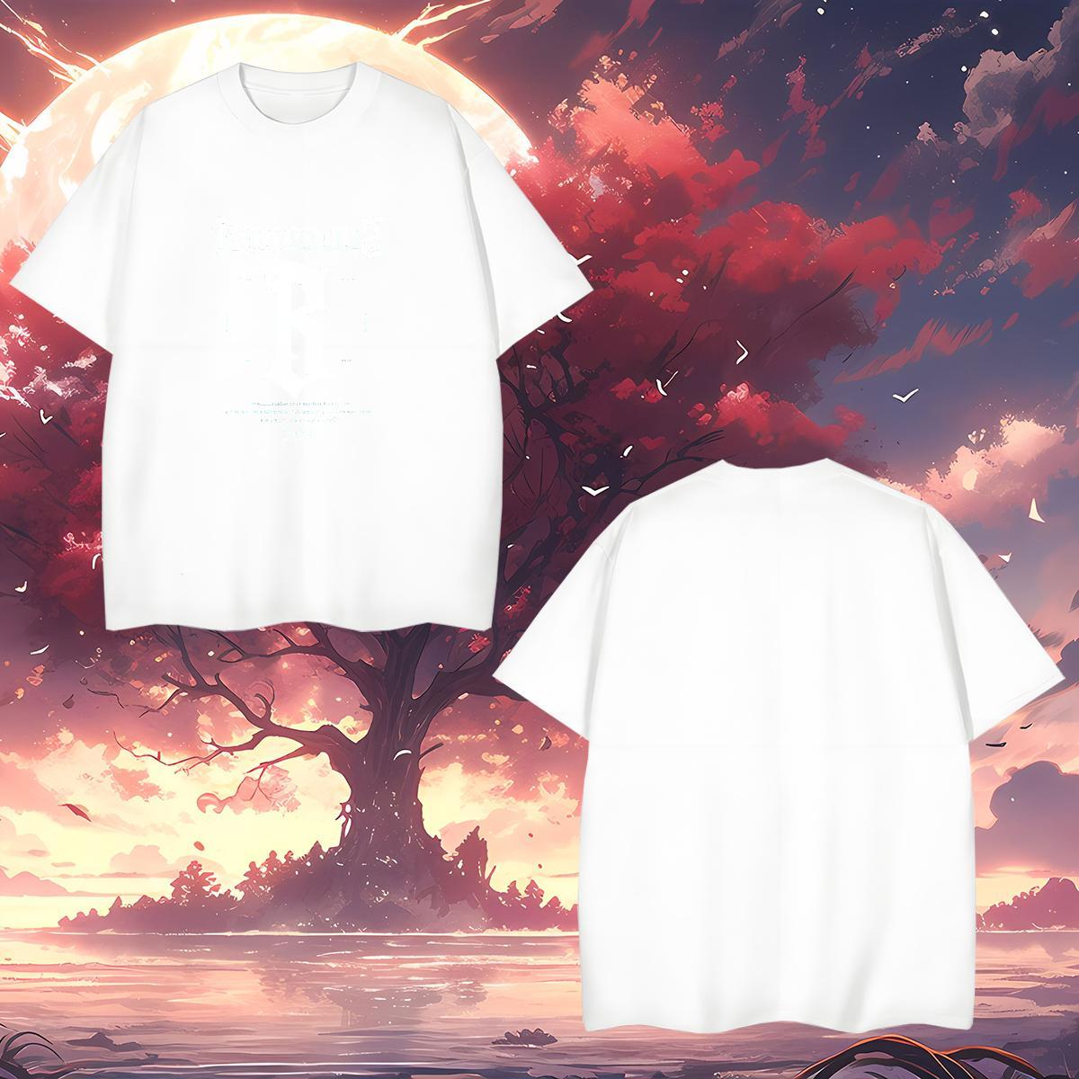 DIY Customized 230g 100% Cotton T Shirts Men letter Spring Summer Tshirts Tops Tees Breathable Short Sleeve Soft Plus Size Custom