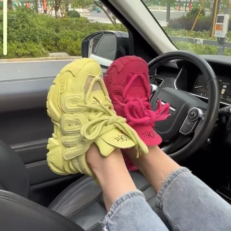 Ddmysports Thick Soled Height Increasing Dad Women S Autumn New Sports Mesh Shoes Casual Versatile Breathable Running Outdoor Shoes