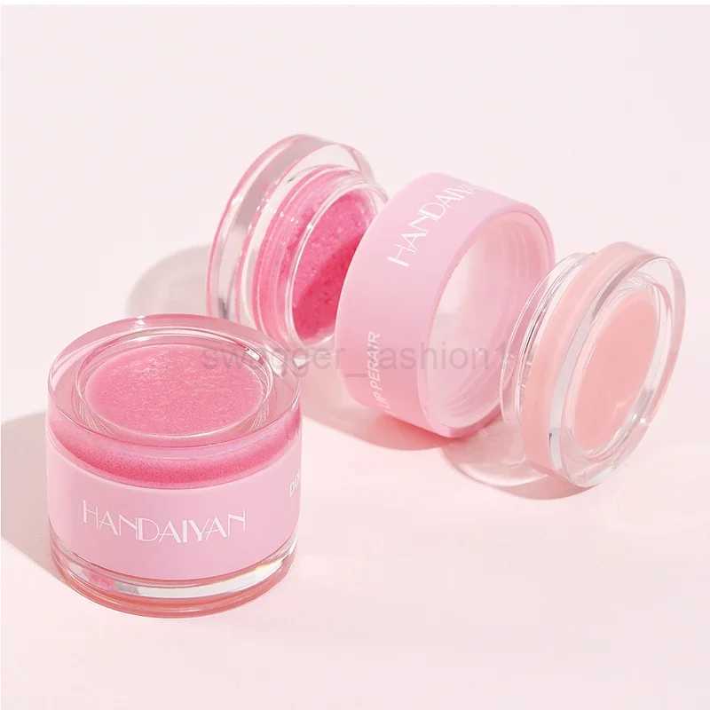 Scrub Lip Mask 2 In 1 Double Effect Lipstick To Repair Dead Skin Exfoliating Moisturizing Repair Fine Lines Lipgloss Lips CareXJ240812