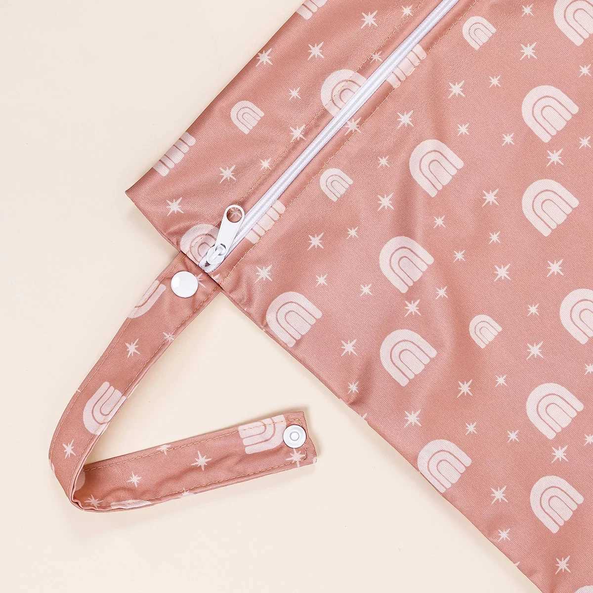Recycling PUL baby diaper wet bag reusable waterproof diaper bag 28cmx36cm W240812