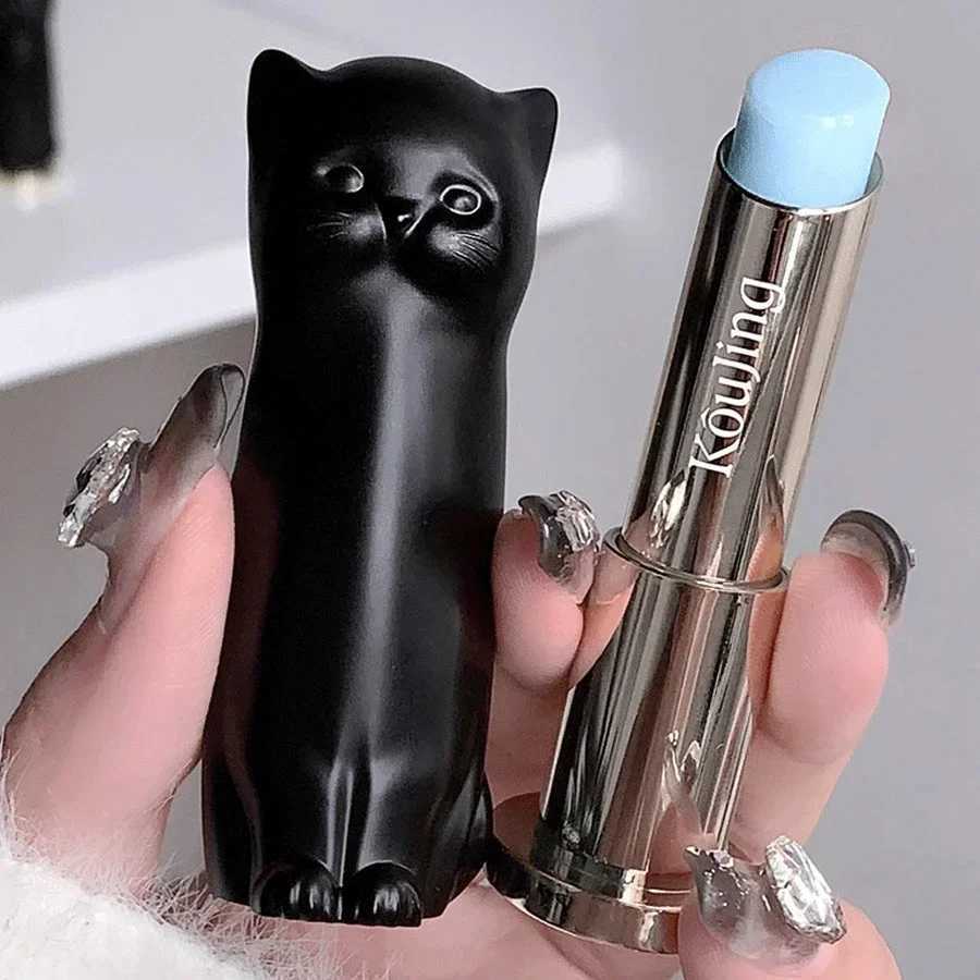 Discolor lipstick Moisturizing Cat lipstick High value Long lasting nourishing Colorless lipstick Soft base exfoliating lipstick W240810
