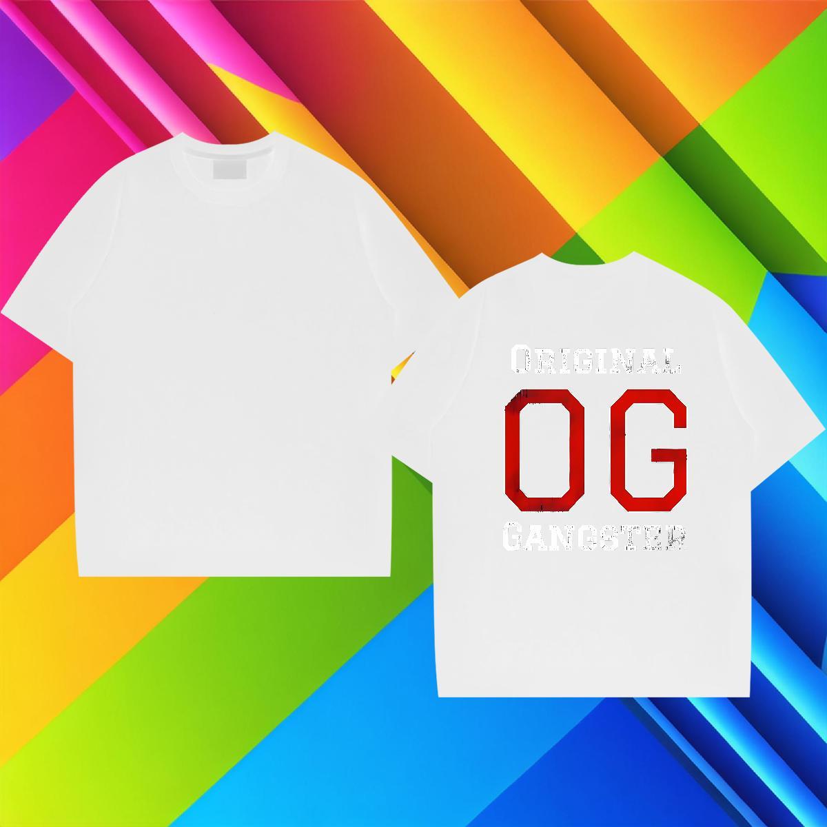 2024 Designer T Shirt For Man letter Tshirts 230g Cotton Daily Outfit Wholesale Custom Anime Short Sleeve O-Neck Tshirt for Man Woman