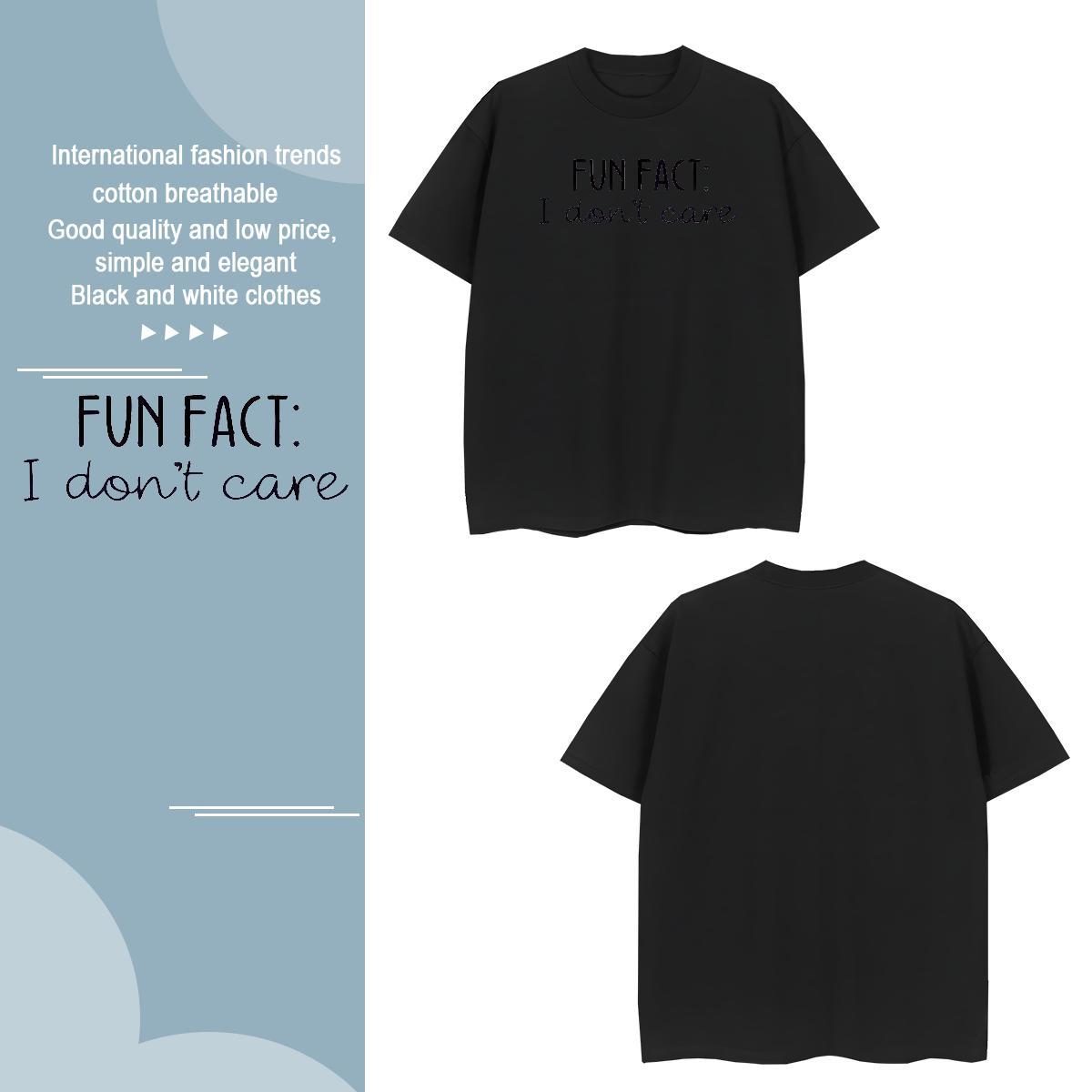 Cool Couples T Shirts letter 230g Cotton Hip Hop Street Breathable Crew Neck Man T Shirts Custom Printing Customized Tops Shirt