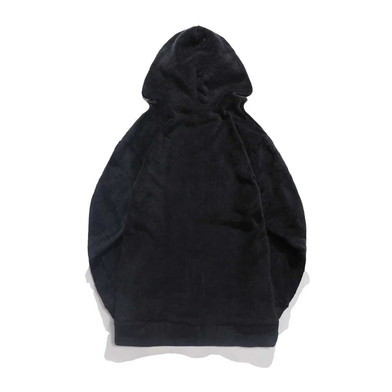 Mens plush hoodie mens breathable sweater plain sportswear for gym fitness running bodybuilding and training brand newXJ240812