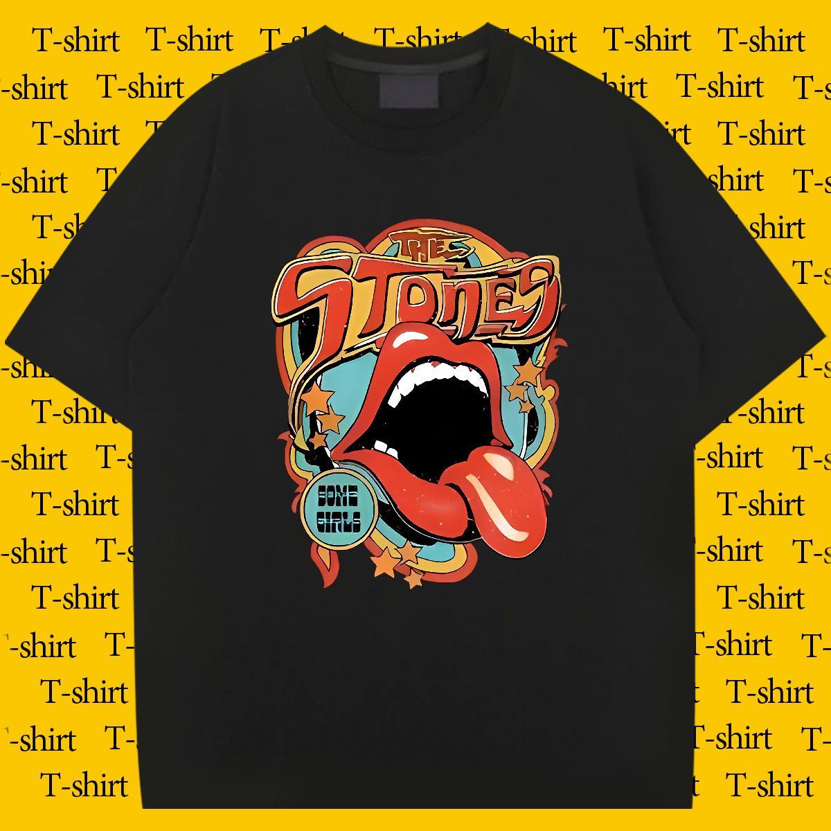 2024 T-Shirts for Men mouse Wear 230g 100% Cotton Summer Casual Free Shipping Plus Size Cartoon Crew Neck Breathable Men Tops Tees