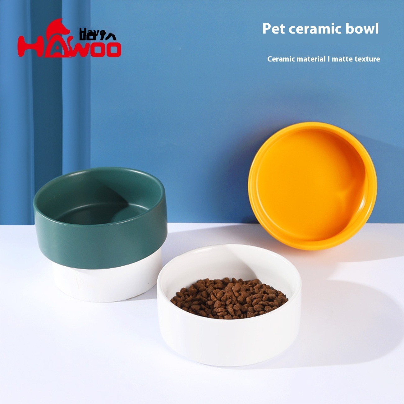 Stylish and Functional Collared Feline Dining Bowl Made from Premium Ceramics