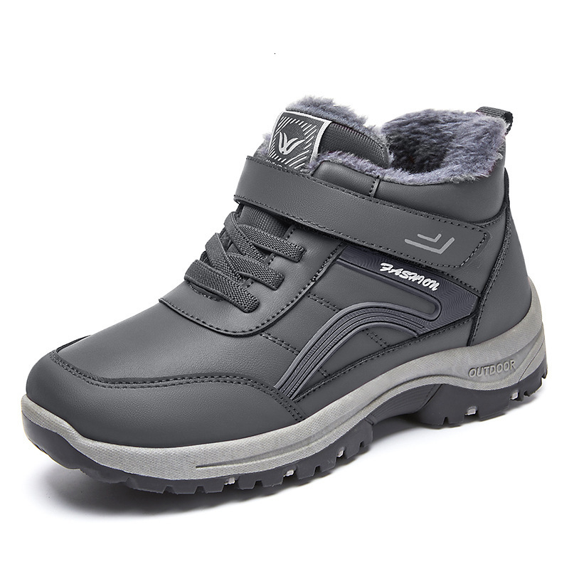 Ddmysports Live Streaming Hiking Snow Boots Winter New Mother S Shoes With Added Velvet And Thick Elderly Walking Cotton Outdoor Shoes