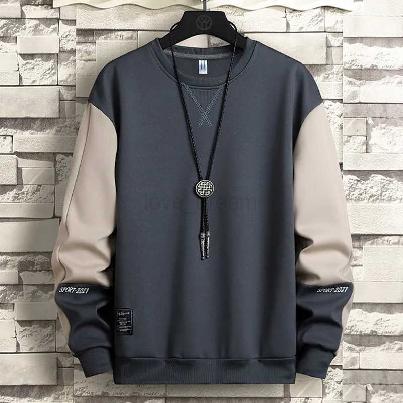 ashion Brand Hip Hop Men Hoodies 2023 Autumn Mens Sweatshirts New Casual Solid Pullover Street Wear Clothing Mens Harajuku TopsXJ240812
