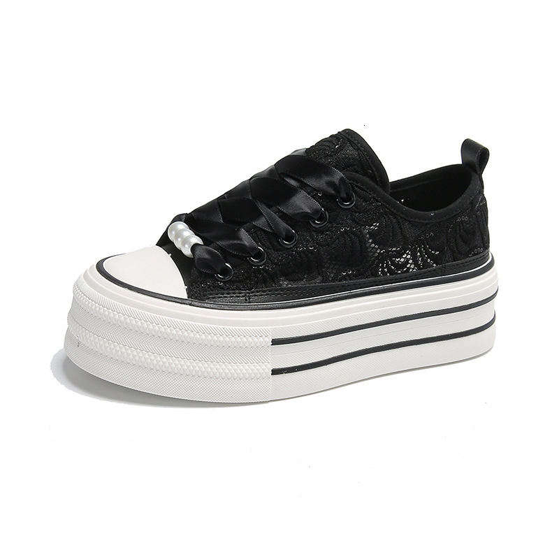 Ddmysports Little White Women S Summer New Korean Edition Instagram Female Student Leisure Transparent Network Versatile Board Shoes Street Shoot BR O