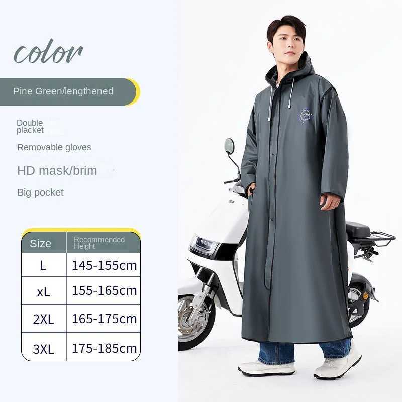 One Piece Children Raincoat Kid Adult Thickened Waterproof Rain Coat Outdoor Hiking Travel Reusable Rain Y240810