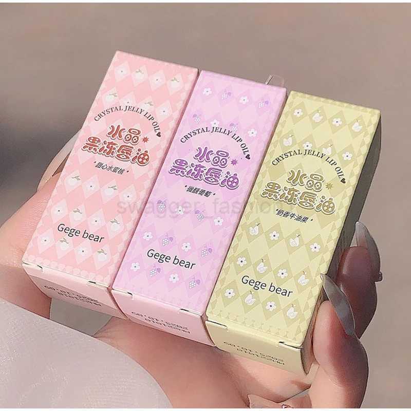 Crystal Jelly Lip Oil Plumping Hydrating Jelly Lip Gloss Lasting Moisturizing Transparent Lip Oil Balm Long Lasting Glow OilXJ240812