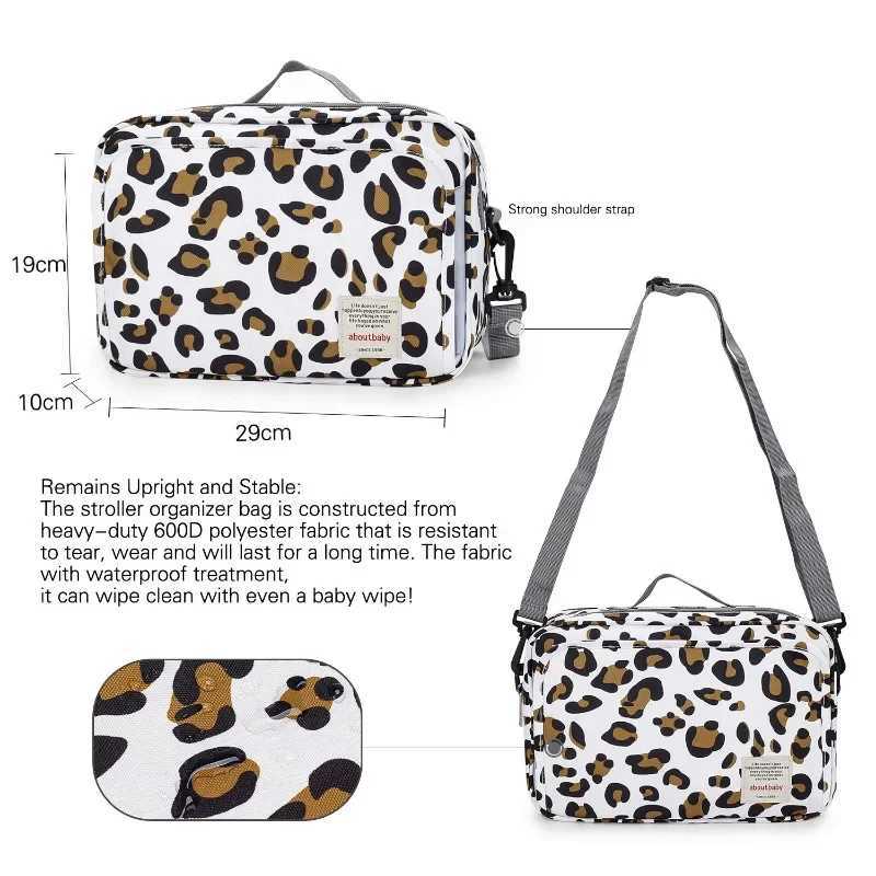 2024 new waterproof urine bag with baby printing used for handcart storage and organizing urine bag backpacks W240812