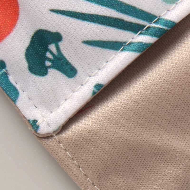 26 * 22cm wet dry storage bag waterproof travel beach swimming pool baby diapers pajamas buckle bag cute cartoon printed folding handbag W240812