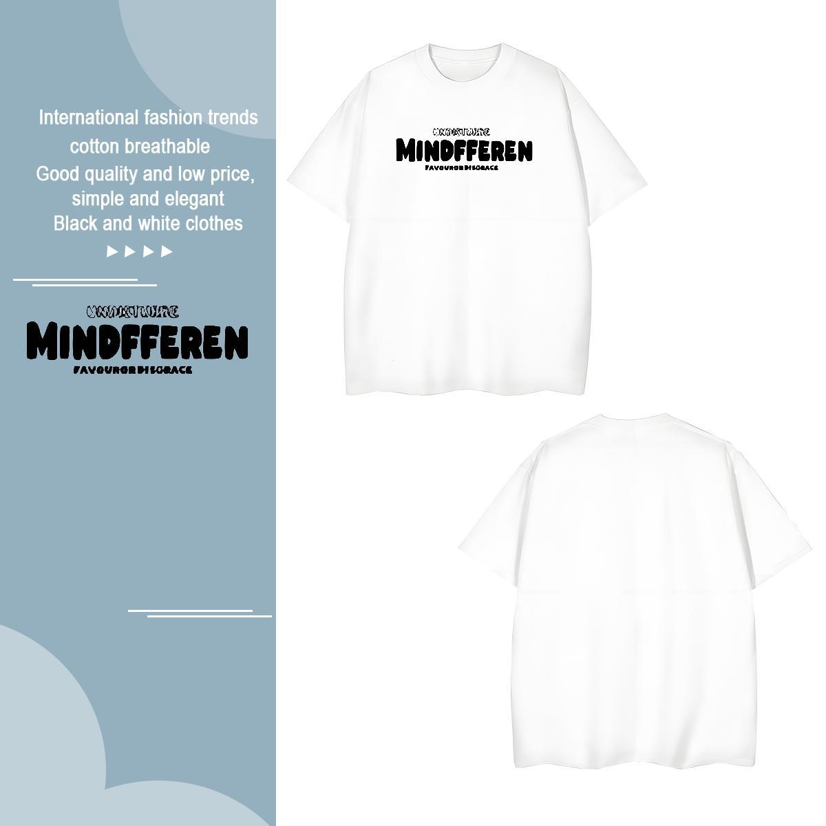 Fashion New 230g Pure Cotton T Shirt For Man letter Spring Summer Men Tees Polos Breathable Crew Neck Free Shipping Floral Print
