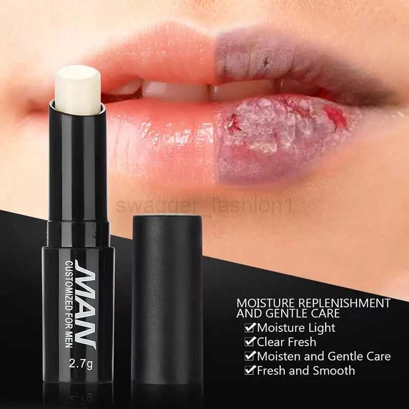 Mens Lip Balm Long Lasting Moisture Hydration Lighten Lip Lines Anti-dry Lip Lipstick Mens Cosmetics Lips Skin Care ProductsXJ240812