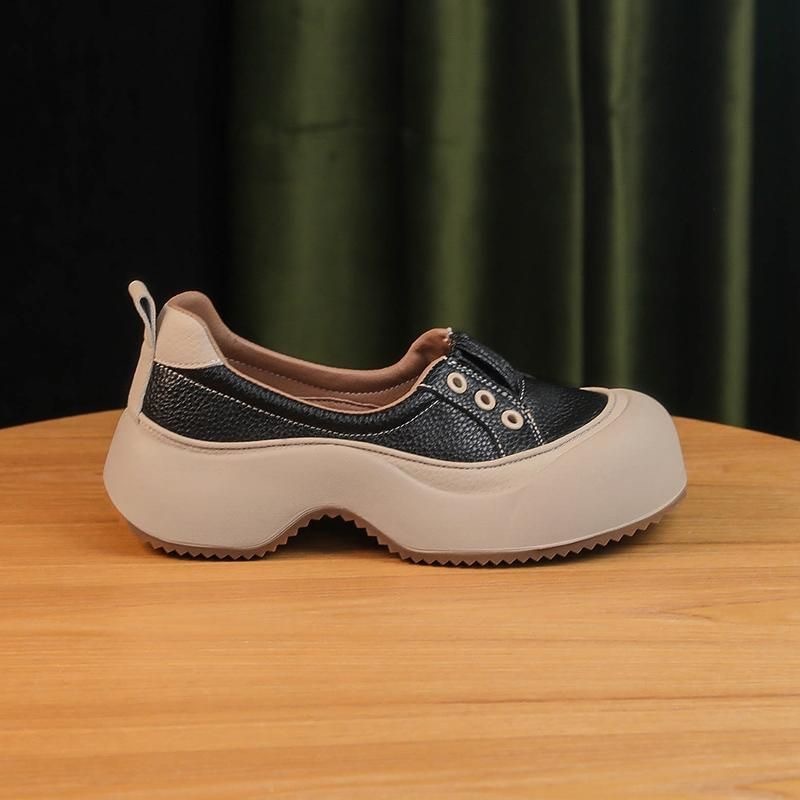 Ddmysports Summer Thick Soled Eight Raising Baotou Sandals For Women New Style Ollow Breathable Sponge Cake Sports And Leisure Single Shoes Outdoor