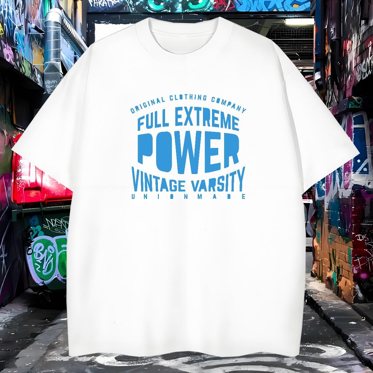2024 T-Shirts letter Wear 100% Cotton 230g Outdoor Loose Fit Anime O-Neck Short Sleeve Tshirt for Man Woman
