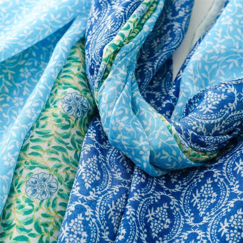 Luxury brand scarf Bohemian cotton shawl womens bag large Pashmina headscarf headband scarf Islamic headscarf Bouvanda Foulard Stoles W240810
