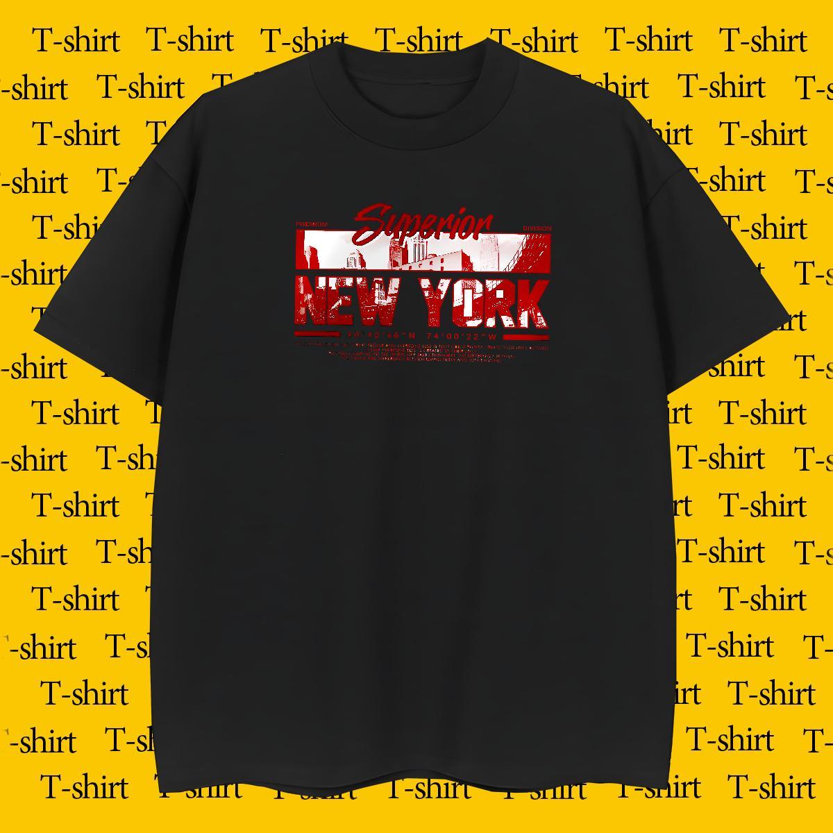 Free Shipping Tshirts Street 230g 100% Cotton DIY Printed O Neck Short Sleeves letter T-Shirts for Men Fashion Design Wear